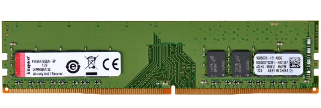 Оперативная память Kingston ValueRAM 8GB DDR4 PC4-21300 KVR26N19S8/8