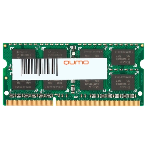 Оперативная память QUMO 4GB DDR4 SODIMM QUM4S-4G2666C19