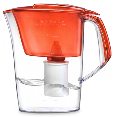 Фильтр-кувшин для очистки воды БАРЬЕР Стайл жемчужно-алый