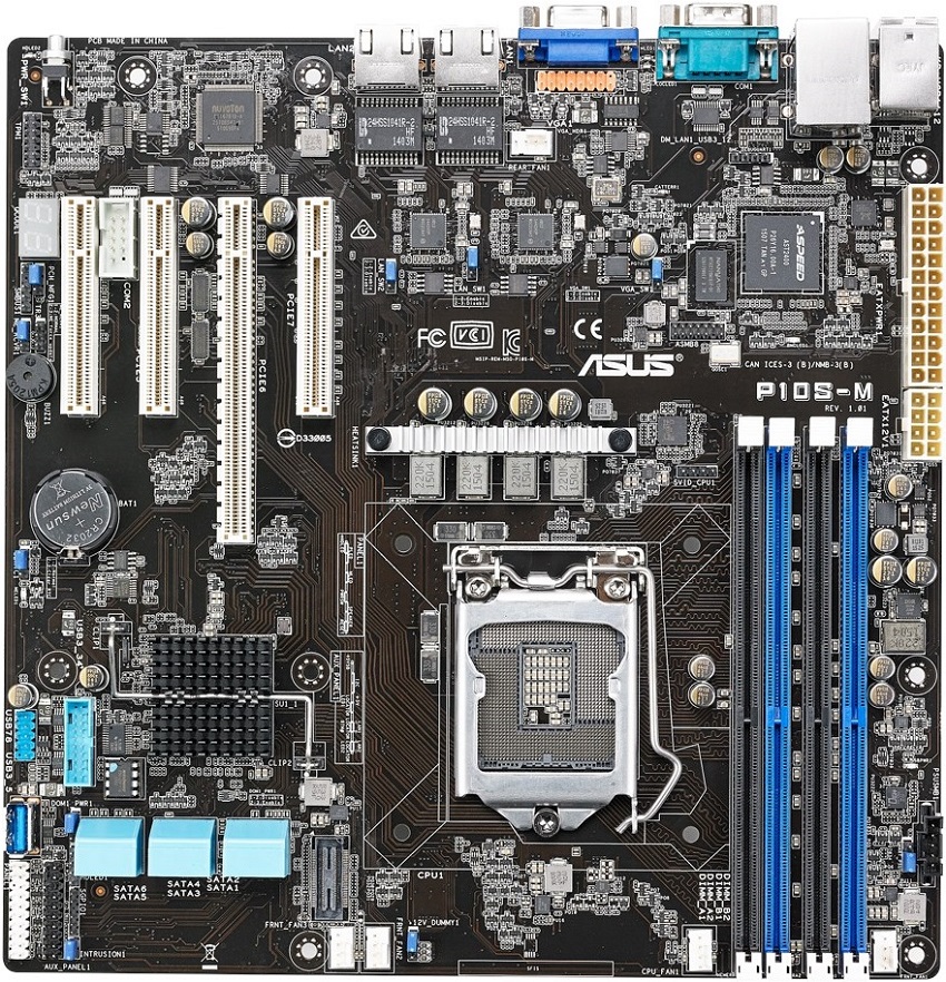 Материнская плата Asus P10S-M