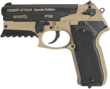 Пневматический пистолет Gamo PT-80 Desert Attack SE