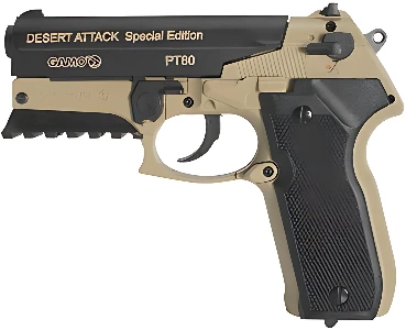 Пневматический пистолет Gamo PT-80 Desert Attack SE