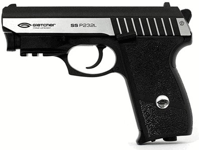 Пневматический пистолет Gletcher SS P232L