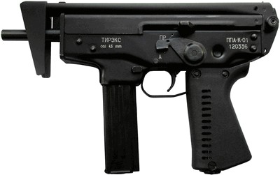 Пневматический пистолет Златмаш ТиРэкс ППА-К-01 с прикладом