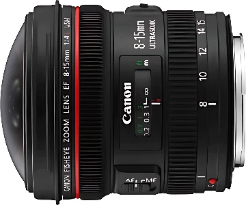 Объектив Canon EF 8-15mm f/4.0L Fisheye USM