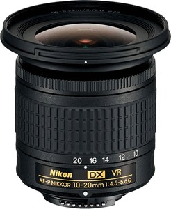 Объектив Nikon AF-P DX NIKKOR 10-20mm F/4.5-5.6G VR