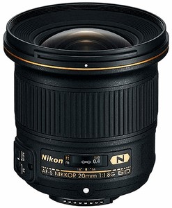 Объектив Nikon AF-S NIKKOR 20mm f/1.8G ED