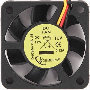 Вентилятор Gembird D40SM-12A-25