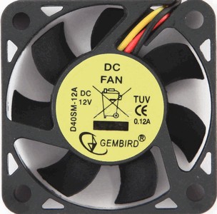 Вентилятор Gembird D40SM-12A