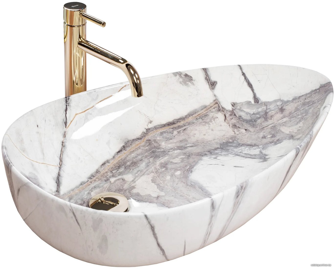 Умывальник Rea Greta 65 Thunder Shiny U6500