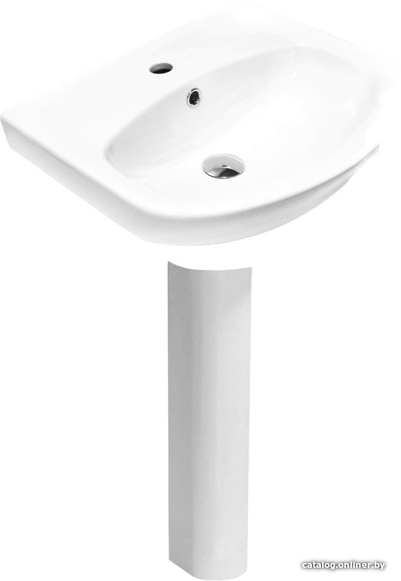 Умывальник Sanita Аттика 50 ATC50SAWB01 + ATCSAPD01