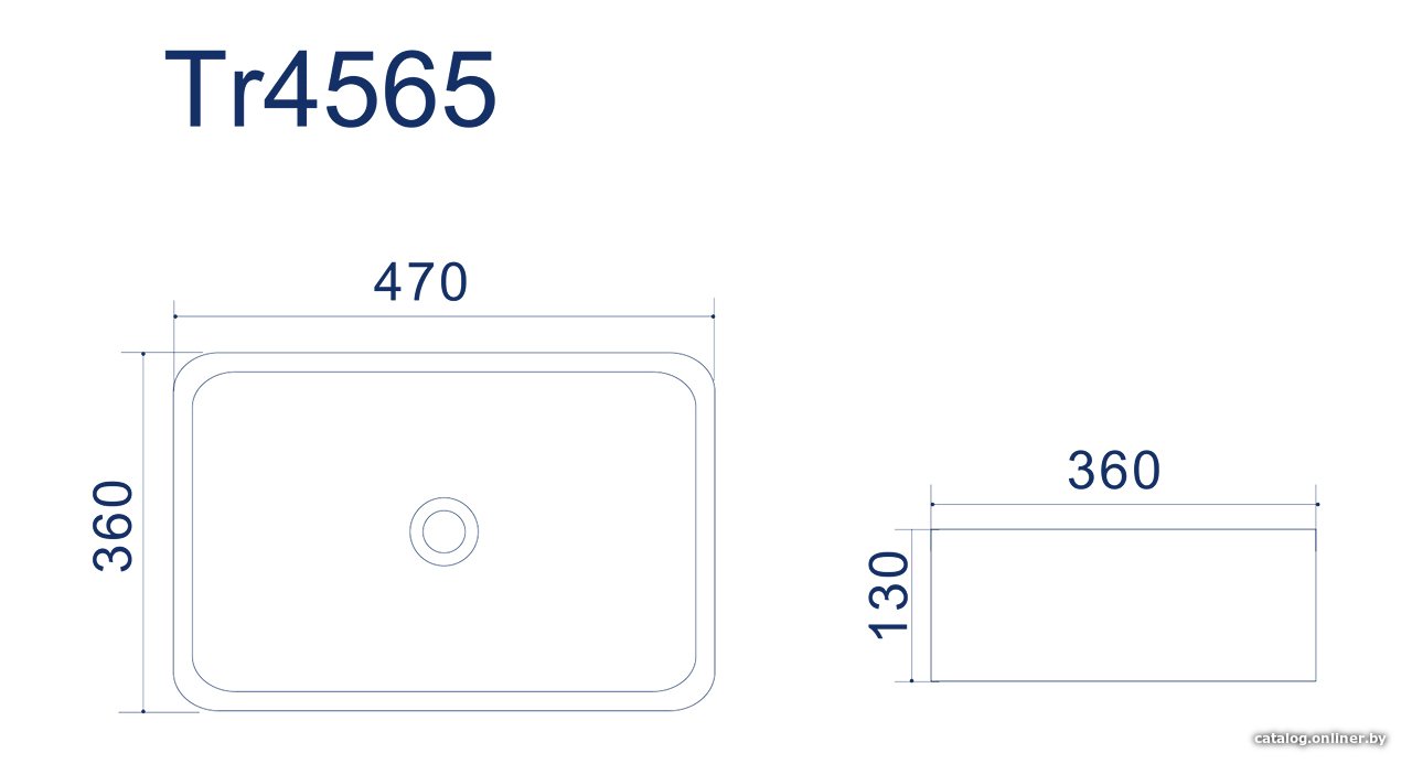 Умывальник Uptrend Aura