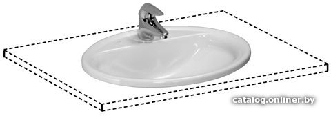 Умывальник Laufen Pro 56x44