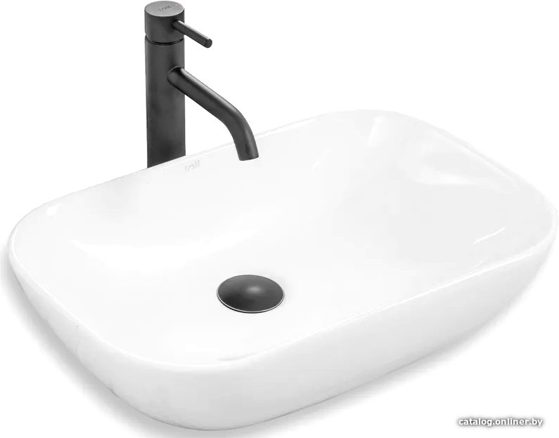 Умывальник Rea Claudia white U6644