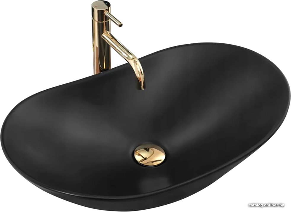 Умывальник Rea Royal 60 Black Matt REA-U0442