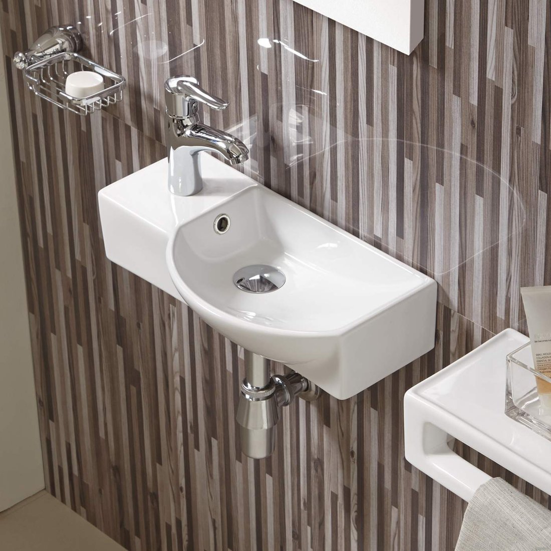 Умывальник WeltWasser AISBACH 7950 GL-WT L