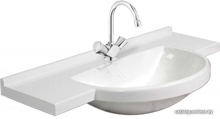 Умывальник Эстет Куба 90x431-0001