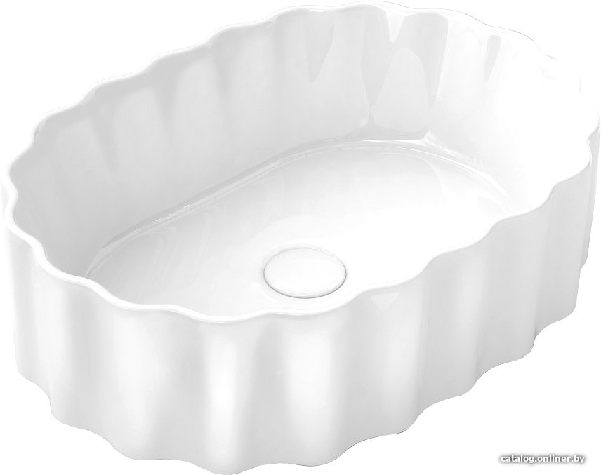 Умывальник Kerama Marazzi Artbasin Conchiglia 53 CC.wb.50/WHT