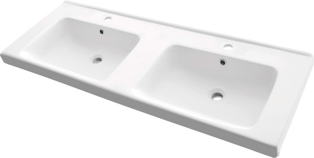 Умывальник Lemark Гармония-125 двойной