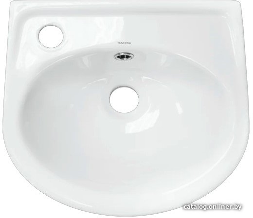 Умывальник Sanita Лада 37 WB.MN/Lada/37-L/WHT.G/S1
