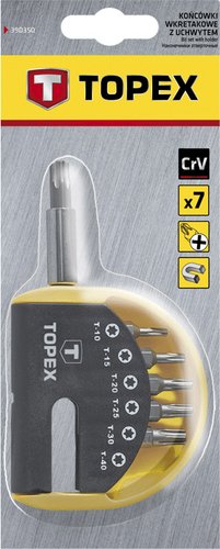 Набор бит TOPEX 39D351 7 предметов