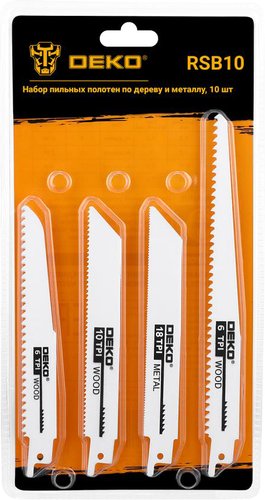 Набор пильных полотен Deko RSB10 063-4342
