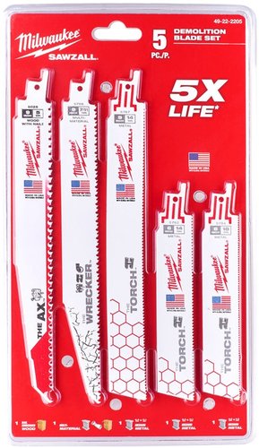 Набор пильных полотен Milwaukee 49222205