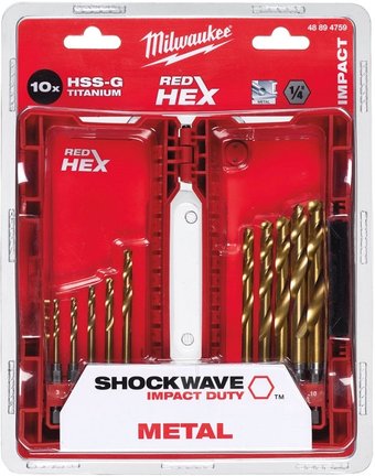 Набор сверл Milwaukee 48894759