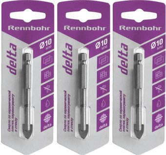 Набор сверл Rennbohr Delta 676010.21