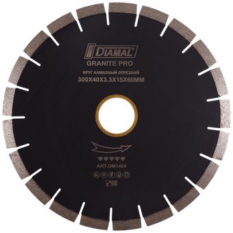 Отрезной диск алмазныйDiamal DM1404