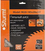 Пильный диск Sturm 9020-185-20-24T