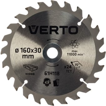 Пильный диск Verto 61H118