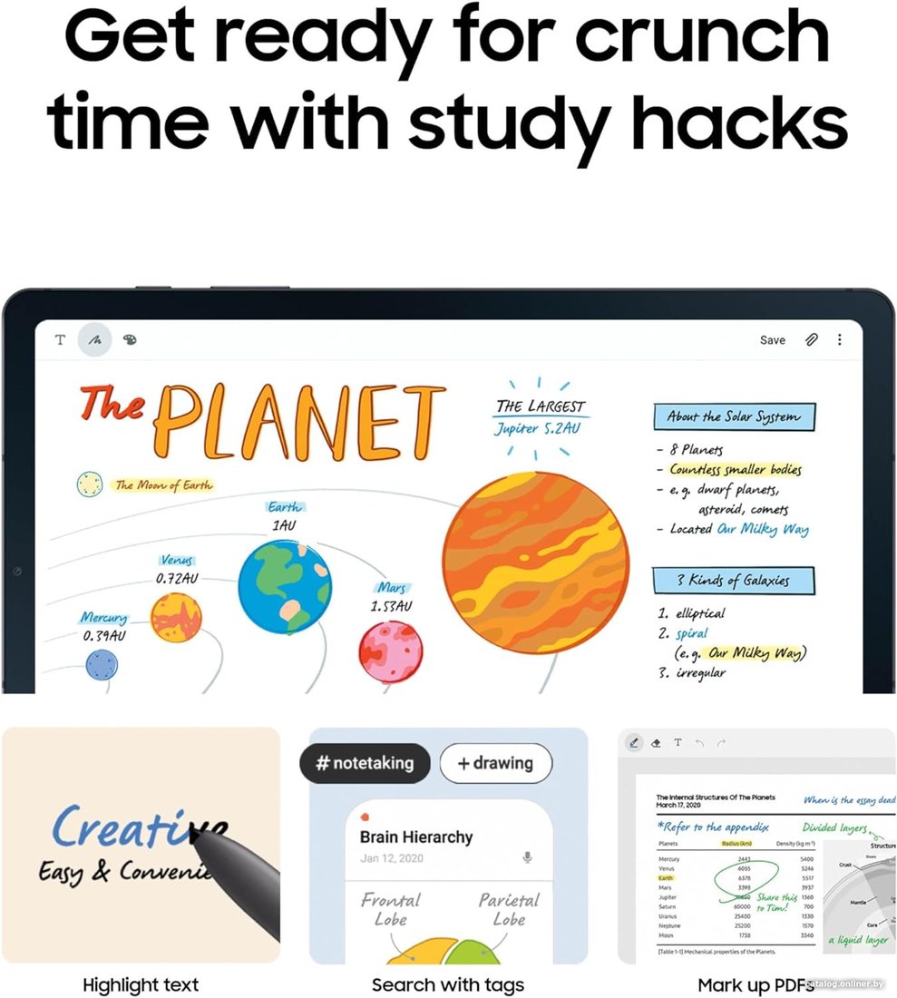 Планшет Samsung Galaxy Tab S6 Lite 2024 Wi-Fi SM-P620 4GB/128GB