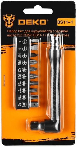 Набор бит Deko BS11-1