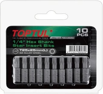 Набор бит Toptul FSEA0809G