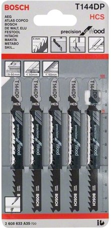 Набор пильных полотен Bosch T144DP 2608633A35