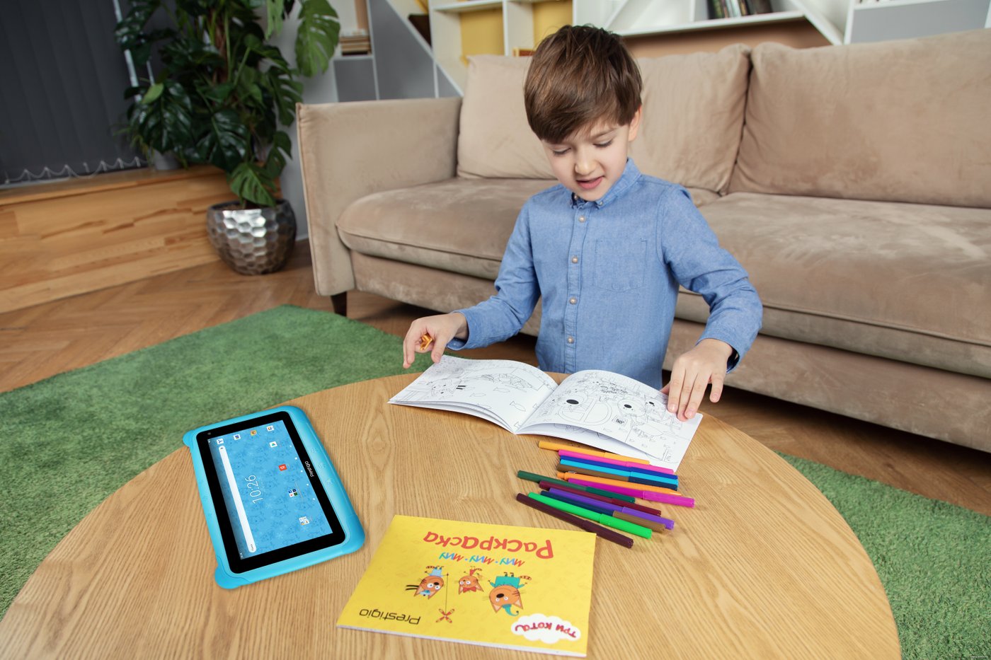 Детский планшет Prestigio SmartKids Три Кота 16GB