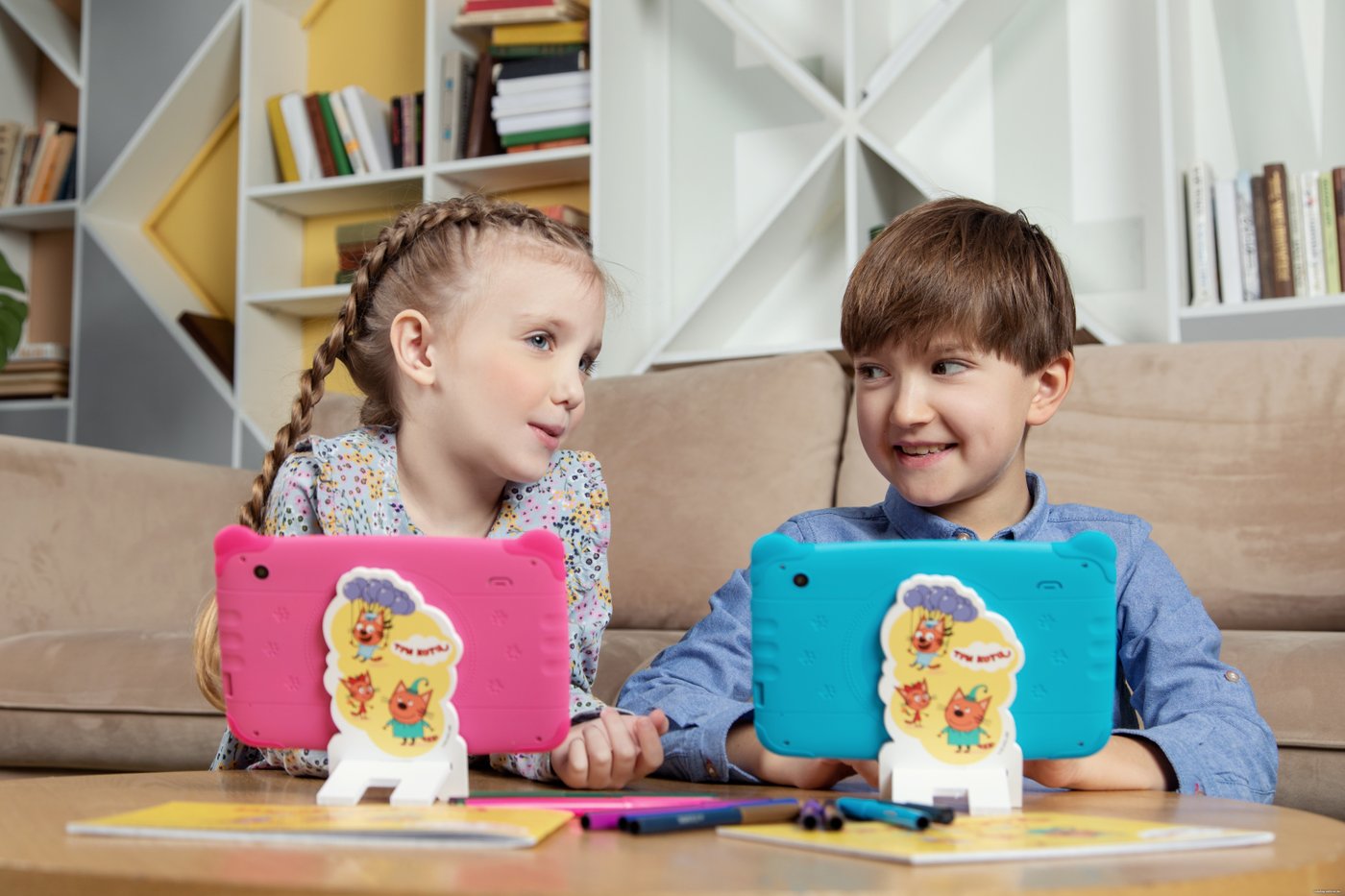 Детский планшет Prestigio SmartKids Три Кота 16GB