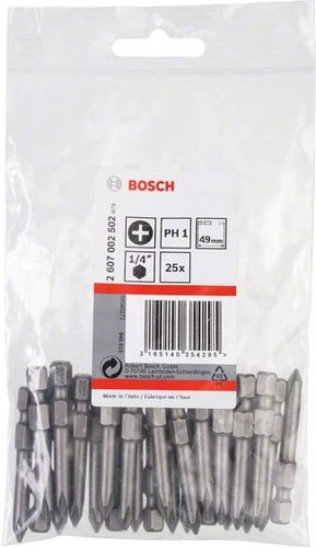 Набор бит Bosch 2607002502