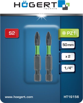 Набор бит Hoegert Technik HT1S156