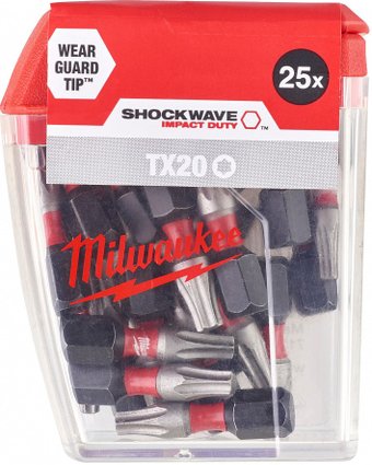 Набор бит Milwaukee Shockwave Impact Duty 4932430875
