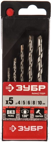 Набор буров Зубр 2922-H5