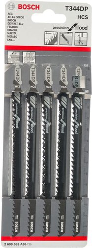 Набор пильных полотен Bosch T344DP 2608633A36
