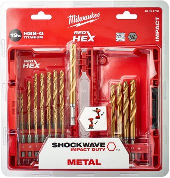 Набор сверл Milwaukee 48894760