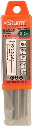 Набор сверл Sturm 1055-04-10S-SS5