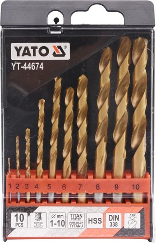 Набор сверл Yato YT-44674