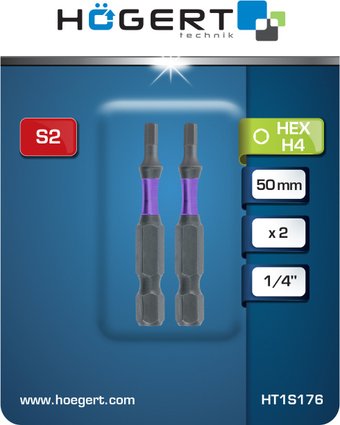Набор бит Hoegert Technik HT1S176