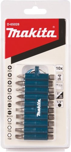 Набор бит Makita D-65028
