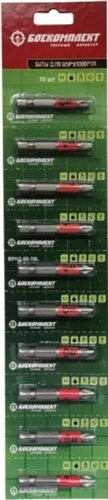 Набор бит Боекомплект BHEX4-50-10L