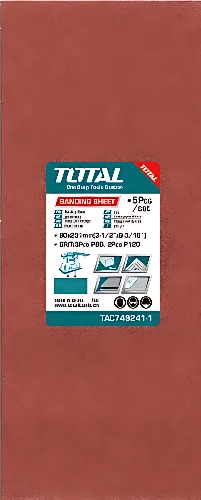 Набор шлифлистов Total TAC749241-1